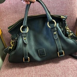 Dooney & Bourke Vacchetta Pebble leather satchel